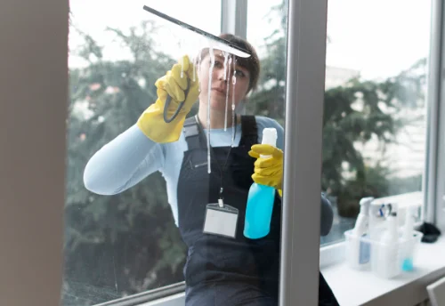 Nettoyage de vitres intérieures et extérieures à Sennecey-le-Grand